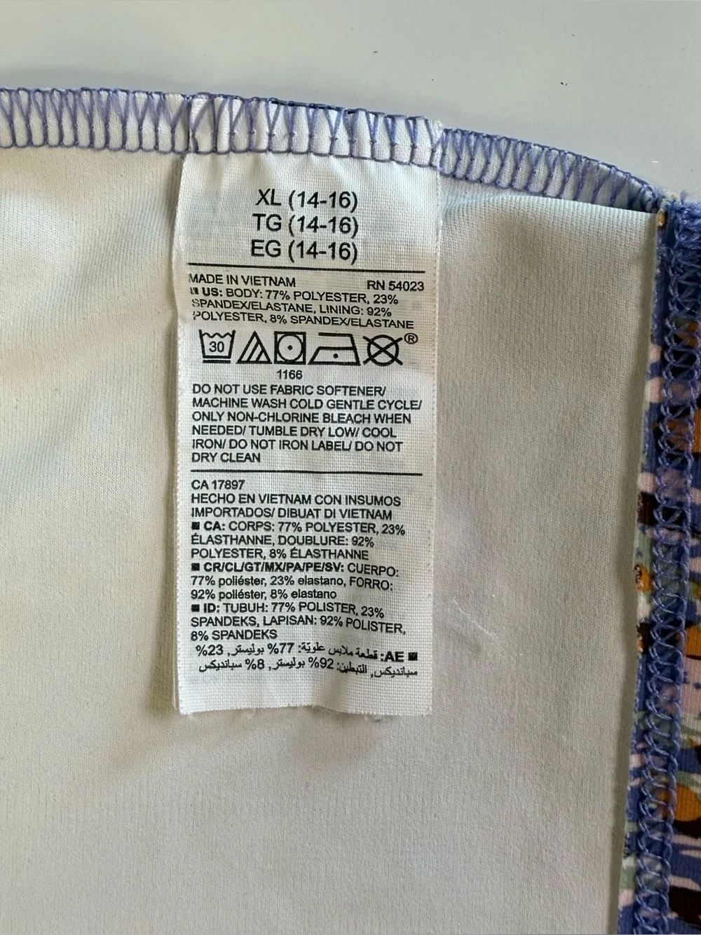 Old Navy Active Powersoft Longline Sports Bra Girls Size XL (14/16) Multicolor